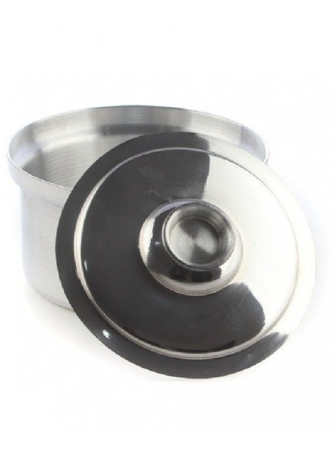 طيبة طقم مكون من 9 قدور  من الألمنيوم لامع صناعة مصرية مقاس 14/16/18/20/22/24/26/28/30 سم - Image 4